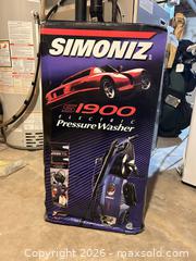MaxSold Auction: Simoniz S1900 Electric Pressure Washer A - Niagara Falls (Ontario, Canada) Moving Online Auction - January Drive