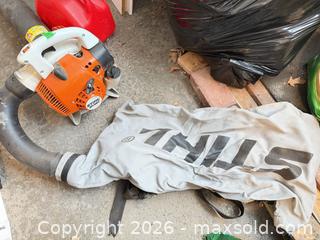 MaxSold Auction: Stihl SH/BR/BG Series Gas 2-Stroke Blower A - Niagara Falls (Ontario, Canada) Moving Online Auction - January Drive