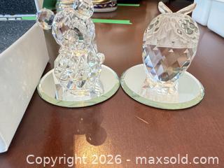 MaxSold Auction: Swarovski Crystal Figurines — Bear, Owl, Baby B - Niagara Falls (Ontario, Canada) Moving Online Auction - January Drive