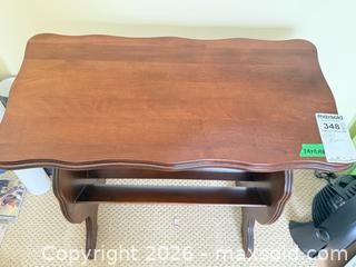 MaxSold Auction: Traditional Mahogany Veneer Magazine Rack B - Niagara Falls (Ontario, Canada) Moving Online Auction - January Drive