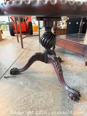 MaxSold Auction: Victorian/Chippendale Solid Mahogany Side Table A - Niagara Falls (Ontario, Canada) Moving Online Auction - January Drive