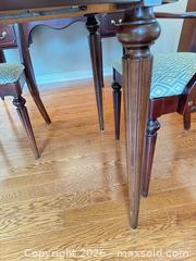 MaxSold Auction: Vintage Oval Dining Table with 2 Leaves D - Niagara Falls (Ontario, Canada) Moving Online Auction - January Drive