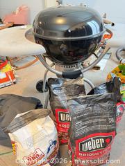 MaxSold Auction: Weber Kettle Charcoal Grill with Accessories A - Niagara Falls (Ontario, Canada) Moving Online Auction - January Drive