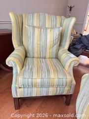 MaxSold Auction: Wingback Armchair C - Niagara Falls (Ontario, Canada) Moving Online Auction - January Drive