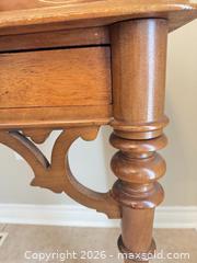 MaxSold Auction: Wood Desk and Chair Set B - Niagara Falls (Ontario, Canada) Moving Online Auction - January Drive