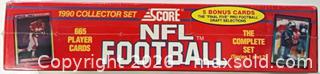 MaxSold Auction: 1990 Score NFL Trading Card Complete Set (Series 1 & 2) BNIP - Cobourg (Ontario, Canada) SELLER MANAGED Reseller Online Auction - Elgin Street West