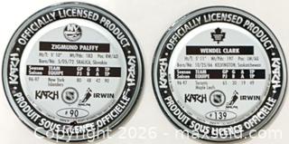 MaxSold Auction: 1990s Katch Irwin NHL Licensed Hockey Medallion Lot - Cobourg (Ontario, Canada) SELLER MANAGED Reseller Online Auction - Elgin Street West