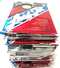 MaxSold Auction: 1991 Leaf Series 1 Baseball Trading Card Packs (11) - Cobourg (Ontario, Canada) SELLER MANAGED Reseller Online Auction - Elgin Street West