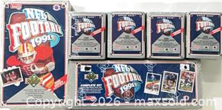 MaxSold Auction: 1991 Upper Deck Football High Number Series (6 Boxes) - Cobourg (Ontario, Canada) SELLER MANAGED Reseller Online Auction - Elgin Street West