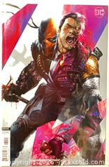 MaxSold Auction: Deathstroke Comic Book Lot — Issues 38, 43 & Variant Issues (4) - Cobourg (Ontario, Canada) SELLER MANAGED Reseller Online Auction - Elgin Street West