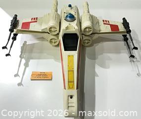 MaxSold Auction: Kenner 1978 Vintage Star Wars X-Wing Fighter (Luke/Rebel) - Cobourg (Ontario, Canada) SELLER MANAGED Reseller Online Auction - Elgin Street W