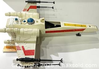 MaxSold Auction: Kenner 1978 Vintage Star Wars X-Wing Fighter (Luke/Rebel) - Cobourg (Ontario, Canada) SELLER MANAGED Reseller Online Auction - Elgin Street W
