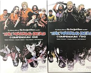 MaxSold Auction: The Walking Dead Compendium One & Two — Paperback, Image - Cobourg (Ontario, Canada) SELLER MANAGED Reseller Online Auction - Elgin Street West