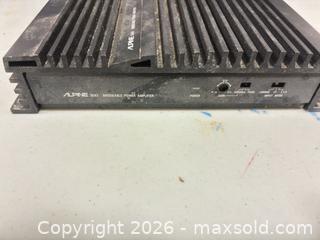 MaxSold Auction: Alpine 3542 Bridgeable Car Amplifier with 2-Way Coaxial Speakers - Ottawa (Ontario, Canada) SELLER MANAGED Commercial Liquidation Online Auction - Grenfell