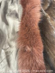 MaxSold Auction: Brown Mink Coat with Fox Trim, Made in Dominican Republic - Ottawa (Ontario, Canada) SELLER MANAGED Commercial Liquidation Online Auction - Grenfell