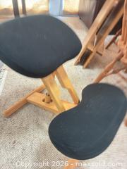 MaxSold Auction: Ergonomic Kneeling Chair with Fabric Seat, Adjustable Height - Ottawa (Ontario, Canada) SELLER MANAGED Commercial Liquidation Online Auction - Grenfell