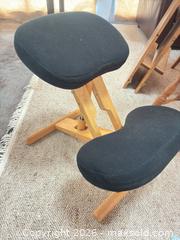 MaxSold Auction: Ergonomic Kneeling Chair with Fabric Seat, Adjustable Height - Ottawa (Ontario, Canada) SELLER MANAGED Commercial Liquidation Online Auction - Grenfell
