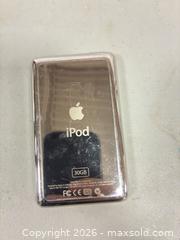 MaxSold Auction: iPod Classic 30GB Black Front / Chrome Back MA446C - Ottawa (Ontario, Canada) SELLER MANAGED Commercial Liquidation Online Auction - Grenfell