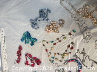 MaxSold Auction: Mixed Costume & Sterling Jewelry Lot: Necklaces, Earrings, Brooches - Ottawa (Ontario, Canada) SELLER MANAGED Commercial Liquidation Online Auction - Grenfell