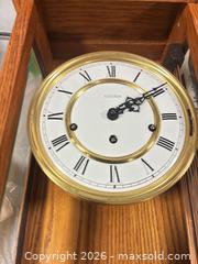 MaxSold Auction: Oak Grandfather Clock / Longcase, Mechanical Key-Wind, 32 in - Ottawa (Ontario, Canada) SELLER MANAGED Commercial Liquidation Online Auction - Grenfell