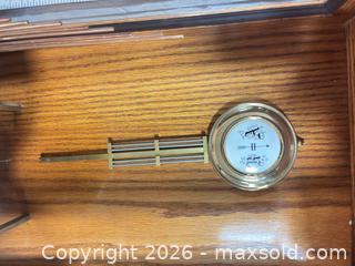 MaxSold Auction: Oak Grandfather Clock / Longcase, Mechanical Key-Wind, 32 in - Ottawa (Ontario, Canada) SELLER MANAGED Commercial Liquidation Online Auction - Grenfell