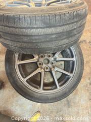 MaxSold Auction: Set of 4 18" Tesla Model 3 2017-2023 18” Aero Gunmetal Alloy Wheels(tires are done) - Ottawa (Ontario, Canada) SELLER MANAGED Commercial Liquidation Online Auction - Grenfell