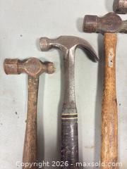 MaxSold Auction: Set of 5 Hammers: Claw, Ball Peen & Cross Peen - Ottawa (Ontario, Canada) SELLER MANAGED Commercial Liquidation Online Auction - Grenfell