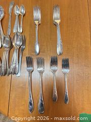MaxSold Auction: Silver-Plate Flatware Set, Approximately 50 Pieces - Ottawa (Ontario, Canada) SELLER MANAGED Commercial Liquidation Online Auction - Grenfell