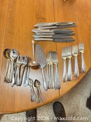 MaxSold Auction: Silver Plate (EPNS) Flatware Set, 50+ Pieces, Floral Motif - Ottawa (Ontario, Canada) SELLER MANAGED Commercial Liquidation Online Auction - Grenfell