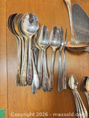 MaxSold Auction: Silver Plate (EPNS) Flatware Set, 50+ Pieces, Floral Motif - Ottawa (Ontario, Canada) SELLER MANAGED Commercial Liquidation Online Auction - Grenfell