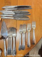 MaxSold Auction: Silver Plate (EPNS) Flatware Set, 50+ Pieces, Floral Motif - Ottawa (Ontario, Canada) SELLER MANAGED Commercial Liquidation Online Auction - Grenfell
