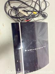 MaxSold Auction: Sony PlayStation 3 (PS3) Original 'Fat' Model, Black - Ottawa (Ontario, Canada) SELLER MANAGED Commercial Liquidation Online Auction - Grenfell