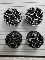 MaxSold Auction: 14" Black Machined-Face 4-Lug Aluminum Alloy Wheels - Set of 4 - Augusta (Ontario, Canada) SELLER MANAGED Commercial Liquidation Online Auction - Edward Street