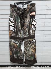 MaxSold Auction: FXR Men's Motocross MX Pants Size 40 Realtree Brown - Augusta (Ontario, Canada) SELLER MANAGED Commercial Liquidation Online Auction - Edward Street