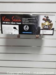 MaxSold Auction: Ken Sean ATV Mirrors, Pair, Oval 5.25" for 7/8" Handlebars - Augusta (Ontario, Canada) SELLER MANAGED Commercial Liquidation Online Auction - Edward Street
