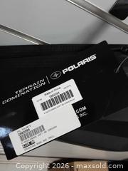 MaxSold Auction: Polaris Black Semi-Rigid Soft Saddlebags for Snowmobile (Pair) - Augusta (Ontario, Canada) SELLER MANAGED Commercial Liquidation Online Auction - Edward Street