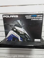 MaxSold Auction: Polaris Snowmobile Auxiliary Flood Light Kit Model 2889733 - Augusta (Ontario, Canada) SELLER MANAGED Commercial Liquidation Online Auction - Edward Street