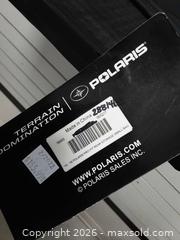 MaxSold Auction: Polaris Snowmobile Rear Storage Bag 2881463 Black - Augusta (Ontario, Canada) SELLER MANAGED Commercial Liquidation Online Auction - Edward Street