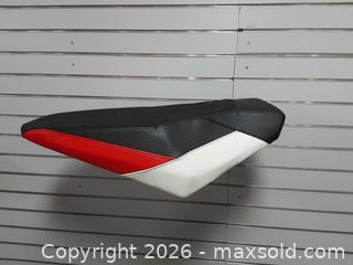 MaxSold Auction: Polaris Snowmobile Seat, Black/White/Red - Augusta (Ontario, Canada) SELLER MANAGED Commercial Liquidation Online Auction - Edward Street