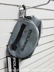 MaxSold Auction: Polaris Snowmobile Underseat Bag — Gray/Silver PVC Waterproof, Zipper - Augusta (Ontario, Canada) SELLER MANAGED Commercial Liquidation Online Auction - Edward Street