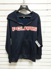 MaxSold Auction: Polaris Women's Navy Fleece Hoodie, Size S - Augusta (Ontario, Canada) SELLER MANAGED Commercial Liquidation Online Auction - Edward Street