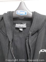 MaxSold Auction: Polaris XL Black Zip-Up Hoodie - Augusta (Ontario, Canada) SELLER MANAGED Commercial Liquidation Online Auction - Edward Street