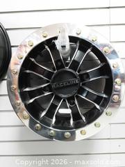 MaxSold Auction: Raceline 14x7 inch Alloy Wheel Rim Black with Polished Lip 4-Lug set of 2 - Augusta (Ontario, Canada) SELLER MANAGED Commercial Liquidation Online Auction - Edward Street