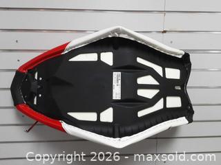 MaxSold Auction: Snowmobile Seat Assembly for Polaris - Black/Red/White - Augusta (Ontario, Canada) SELLER MANAGED Commercial Liquidation Online Auction - Edward Street