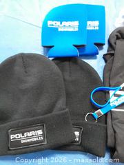 MaxSold Auction: Sunglasses for 2 with Polaris Lot: T-shirts, Beanies, Koozies & Keyring - Augusta (Ontario, Canada) SELLER MANAGED Commercial Liquidation Online Auction - Edward Street
