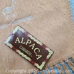 MaxSold Auction: Alpaca Camargo scarf new - Waterford (New Jersey, USA) SELLER MANAGED Downsizing Online Auction - Chew Road (STORAGE)