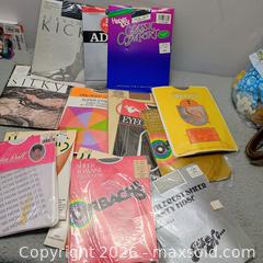 MaxSold Auction: Assorted vintage pantyhose lot - Waterford (New Jersey, USA) SELLER MANAGED Downsizing Online Auction - Chew Road (STORAGE)