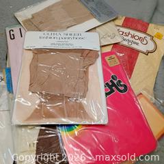 MaxSold Auction: Assorted vintage pantyhose lot 18 - Waterford (New Jersey, USA) SELLER MANAGED Downsizing Online Auction - Chew Road (STORAGE)