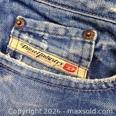 MaxSold Auction: Diesel industry denim jeans button fly - Waterford (New Jersey, USA) SELLER MANAGED Downsizing Online Auction - Chew Road (STORAGE)