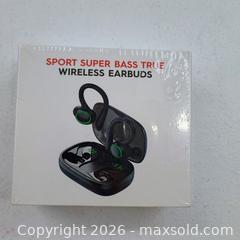 MaxSold Auction: GJB Sports super bass true earbuds new sealed  - Waterford (New Jersey, USA) SELLER MANAGED Downsizing Online Auction - Chew Road (STORAGE)
